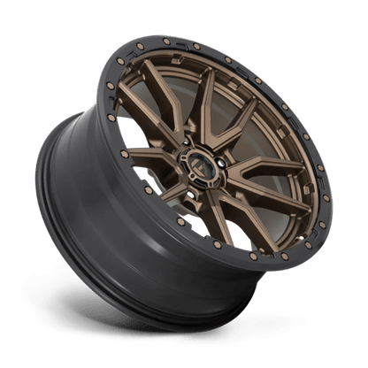 Fuel 1PC | D681 REBEL | 20.0x9.00 | 5X150 | 1 | MATTE BRONZE BLACK BEAD RING