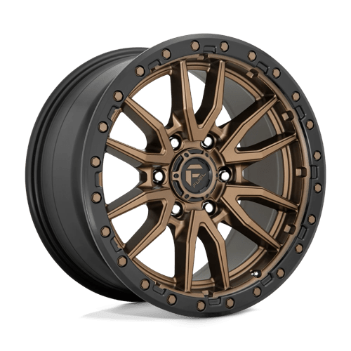 Fuel 1PC | D681 REBEL | 16.0x8.00 | 6X139.7 | 1 | MATTE BRONZE BLACK BEAD RING