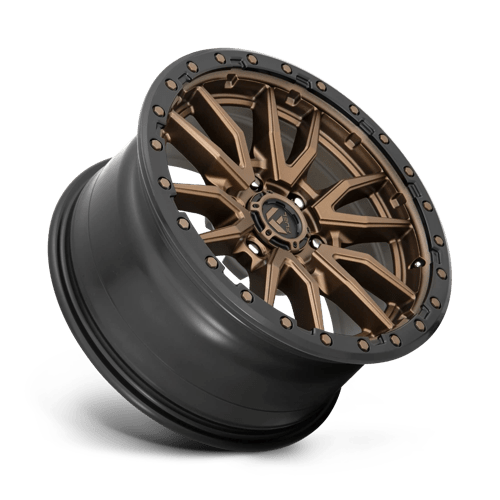 Fuel 1PC | D681 REBEL | 18.0x9.00 | 6X135 | -12 | MATTE BRONZE BLACK BEAD RING