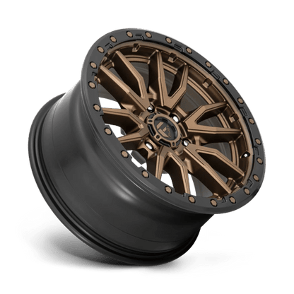 Fuel 1PC | D681 REBEL | 18.0x9.00 | 6X135 | -12 | MATTE BRONZE BLACK BEAD RING