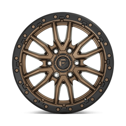 Fuel 1PC | D681 REBEL | 20.0x10.00 | 5X139.7 | -18 | MATTE BRONZE BLACK BEAD RING