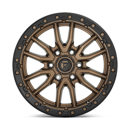 Fuel 1PC | D681 REBEL | 18.0x9.00 | 5X150 | 1 | MATTE BRONZE BLACK BEAD RING