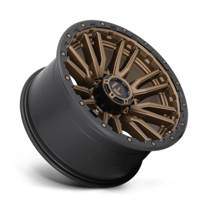 Fuel 1PC | D681 REBEL | 20.0x10.00 | 8X180 | -18 | MATTE BRONZE BLACK BEAD RING