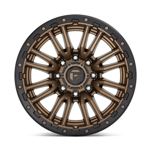 Fuel 1PC | D681 REBEL | 20.0x10.00 | 8X180 | -18 | MATTE BRONZE BLACK BEAD RING
