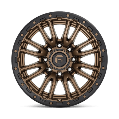 Fuel 1PC | D681 REBEL | 20.0x10.00 | 8X170 | -18 | MATTE BRONZE BLACK BEAD RING