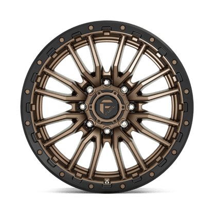 Fuel 1PC | D681 REBEL | 22.0x10.00 | 8X170 | -18 | MATTE BRONZE BLACK BEAD RING