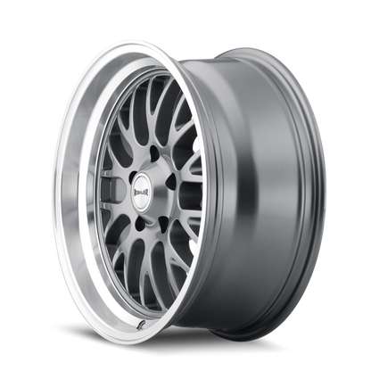 RIDLER 607 GLOSS GREY MACHINED | 20x10 | 5x127 | mm | 607-2173G