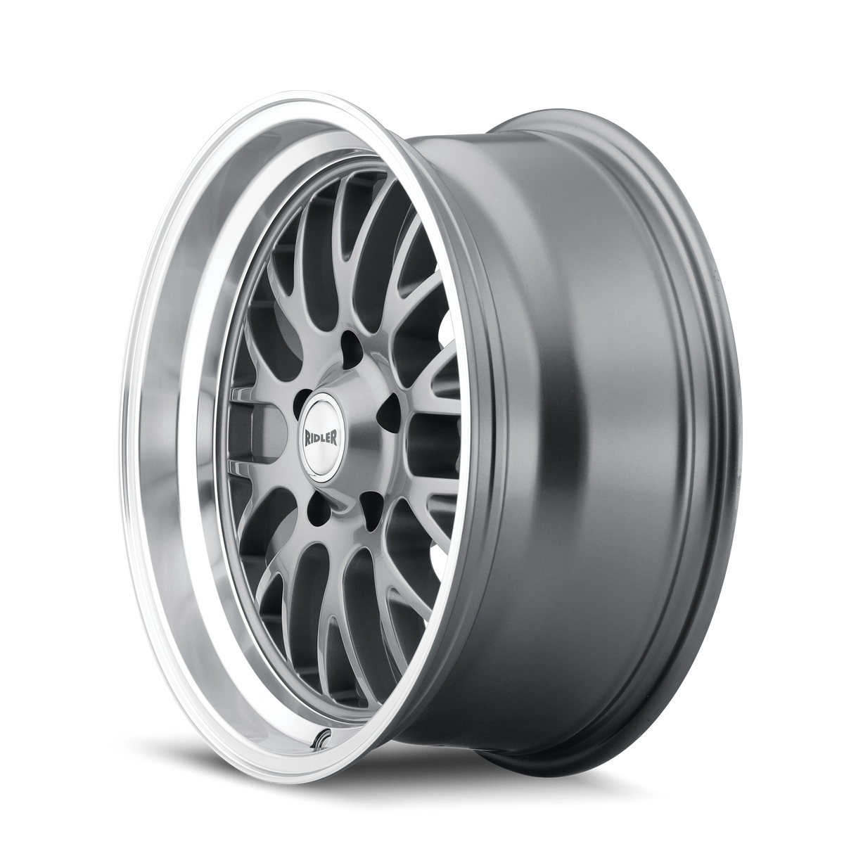 RIDLER 607 GLOSS GREY MACHINED | 18x8 | 5x120.65 | mm | 607-8861G