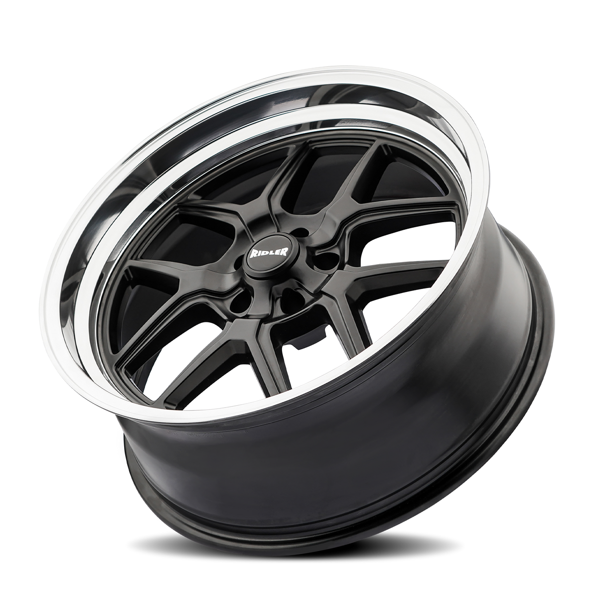 RIDLER 610 MATTE BLACK POLISHED | 17x7 | 5x114.3 | mm | 610-7765MB
