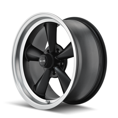 RIDLER 675 MATTE BLACK MACHINED | 17x9.5 | 5-120.65 | -5mm | 675-7961MB