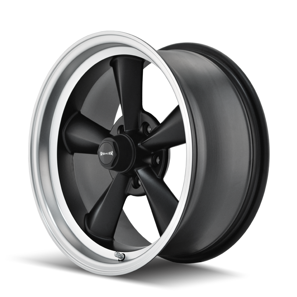 RIDLER 675 MATTE BLACK MACHINED | 17x8 | 5-114.3 | mm | 675-7865MB