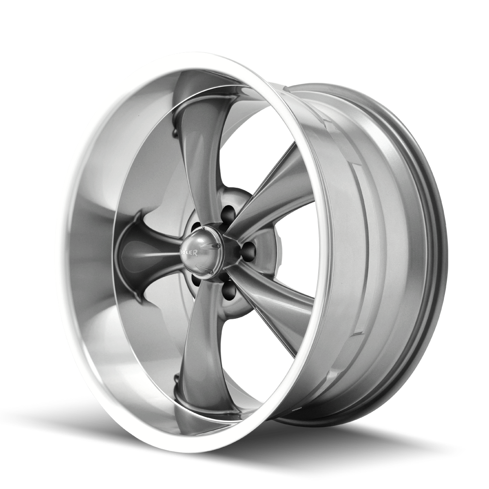 RIDLER 695 GLOSS GREY MACHINED | 17x7 | 5-127 | mm | 695-7773G