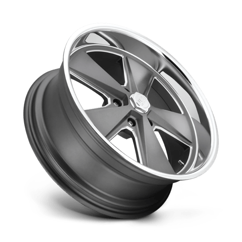 US Mag 1PC | U120 ROADSTER | 20.0x9.00 | 5X115 | 18 | MATTE GUN METAL MACHINED