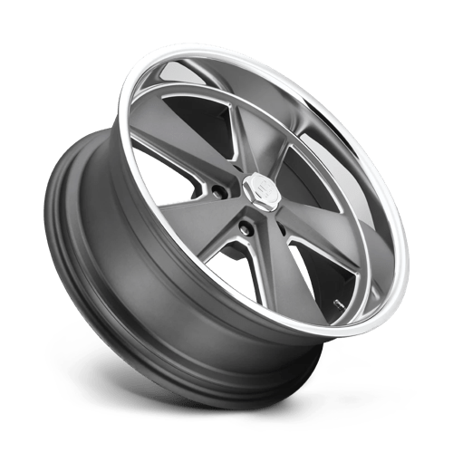 US Mag 1PC | U120 ROADSTER | 18.0x8.00 | 5X114.3 | 1 | MATTE GUN METAL MACHINED