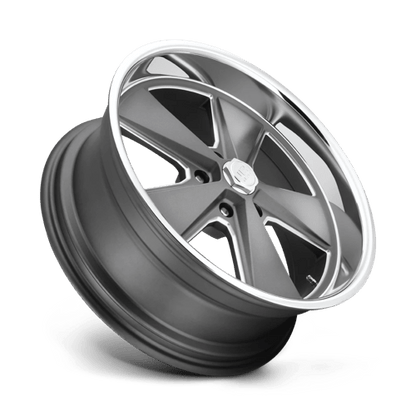 US Mag 1PC | U120 ROADSTER | 18.0x8.00 | 5X114.3 | 1 | MATTE GUN METAL MACHINED
