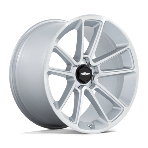 Rotiform | R192 BTL | 22.0x10.00 | 5X112 | 30 | GLOSS SILVER W/ MACHINED FACE