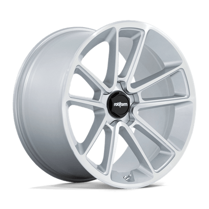Rotiform | R192 BTL | 22.0x10.00 | 5X112 | 30 | GLOSS SILVER W/ MACHINED FACE