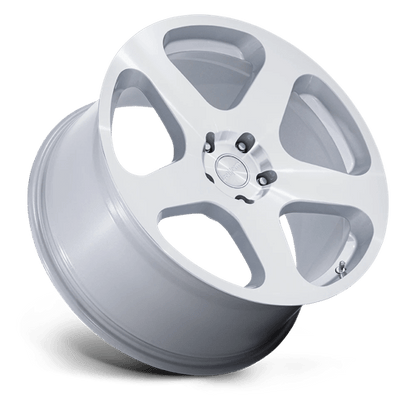 Rotiform | RC200 NUE | 20.0x8.50 | 5X120 | 35 | GLOSS SILVER W/ MACHINED FACE