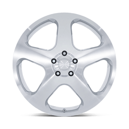 Rotiform | RC200 NUE | 20.0x8.50 | 5X120 | 35 | GLOSS SILVER W/ MACHINED FACE
