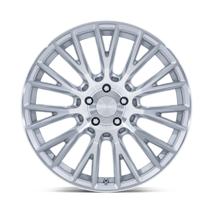 Rotiform | RC201 LSE | 20.0x10.00 | 5X120 | 40 | GLOSS SILVER W/ MACHINED FACE