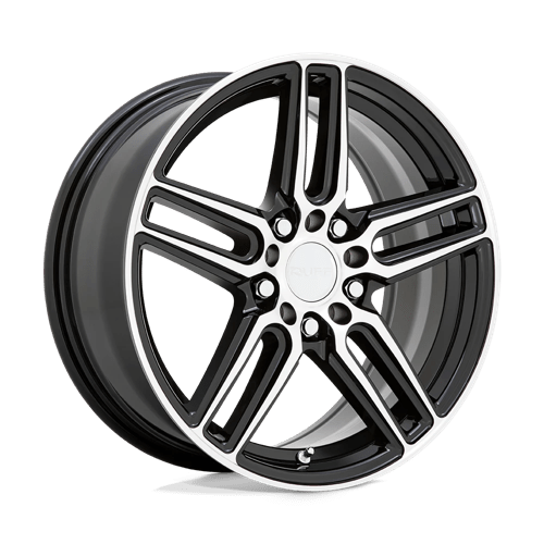 Ruff | NITRO | 17.0x7.50 | 5X100/5X114.3 | 38 | GLOSS BLACK W/ MACHINED FACE
