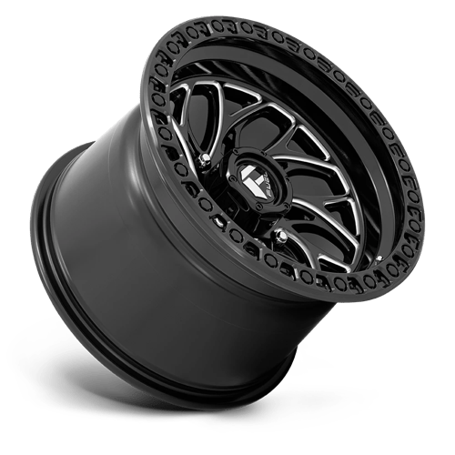 Fuel UTV | D741 RUNNER | 15.0x10.00 | 4X137 | 0 | GLOSS BLACK MILLED