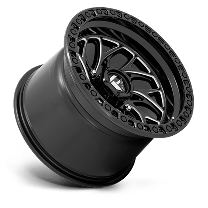 Fuel UTV | D741 RUNNER | 15.0x10.00 | 4X137 | 0 | GLOSS BLACK MILLED