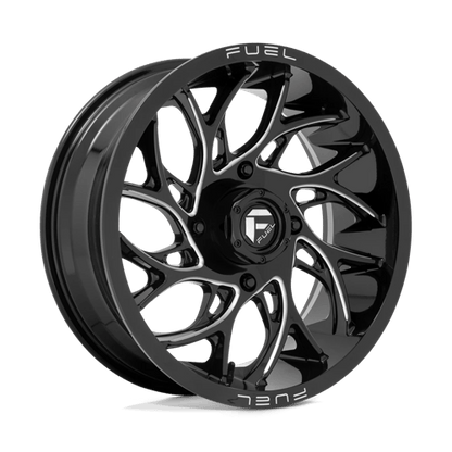Fuel UTV | D741 RUNNER | 18.0x7.00 | 4X156 | 13 | GLOSS BLACK MILLED