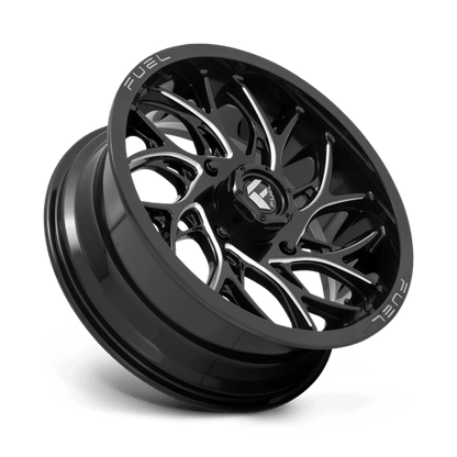 Fuel UTV | D741 RUNNER | 18.0x7.00 | 4X137 | 13 | GLOSS BLACK MILLED