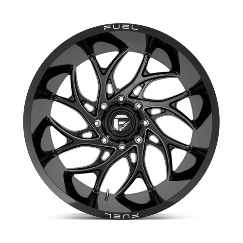 Fuel 1PC | D741 RUNNER | 20.0x9.00 | 6X135 | 1 | GLOSS BLACK MILLED