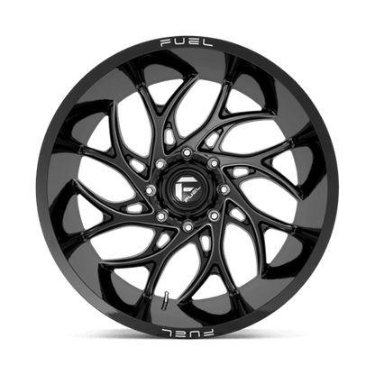 Fuel 1PC | D741 RUNNER | 20.0x9.00 | 6X135 | 1 | GLOSS BLACK MILLED