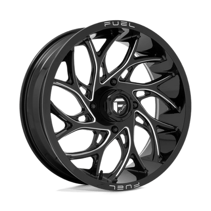 Fuel UTV | D741 RUNNER | 20.0x7.00 | 4X137 | 13 | GLOSS BLACK MILLED