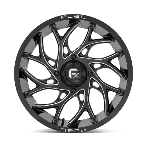 Fuel UTV | D741 RUNNER | 20.0x7.00 | 4X137 | 13 | GLOSS BLACK MILLED