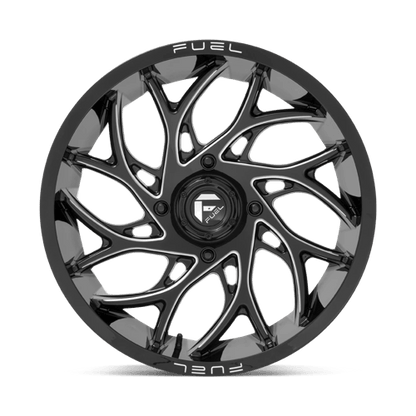 Fuel UTV | D741 RUNNER | 20.0x7.00 | 4X137 | 13 | GLOSS BLACK MILLED