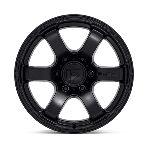 Fuel 1PC | D766 RUSH | 17.0x9.00 | 6X139.7 | 1 | SATIN BLACK