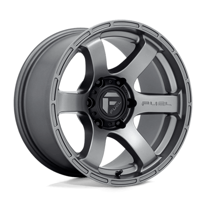 Fuel 1PC | D767 RUSH | 18.0x9.00 | 6X120 | 20 | MATTE GUN METAL