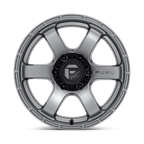 Fuel 1PC | D767 RUSH | 20.0x9.00 | 6X139.7 | 1 | MATTE GUN METAL