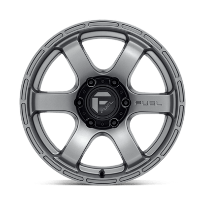 Fuel 1PC | D767 RUSH | 20.0x9.00 | 6X114.3 | 1 | MATTE GUN METAL