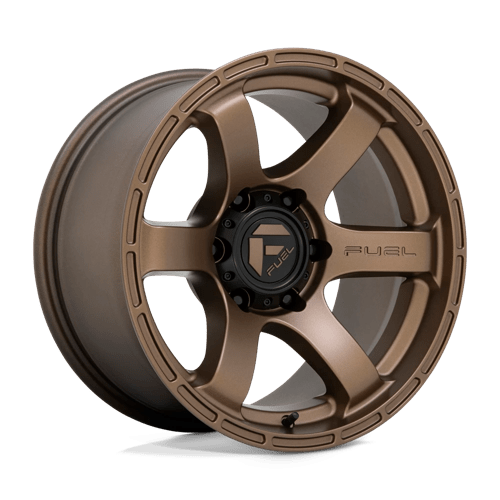 Fuel 1PC | D768 RUSH | 18.0x9.00 | 6X139.7 | -12 | MATTE BRONZE