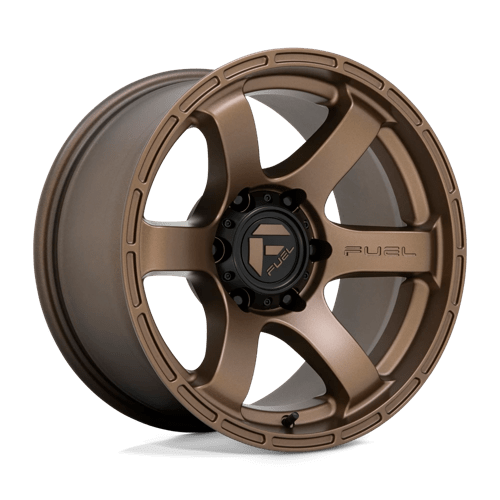 Fuel 1PC | D768 RUSH | 17.0x9.00 | 6X114.3 | 1 | MATTE BRONZE