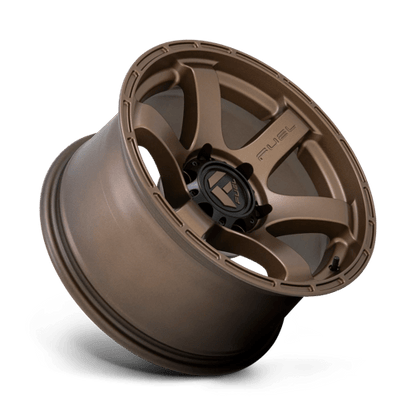 Fuel 1PC | D768 RUSH | 17.0x9.00 | 6X139.7 | -12 | MATTE BRONZE