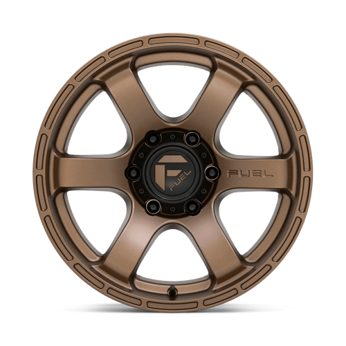 Fuel 1PC | D768 RUSH | 18.0x9.00 | 6X135 | 1 | MATTE BRONZE