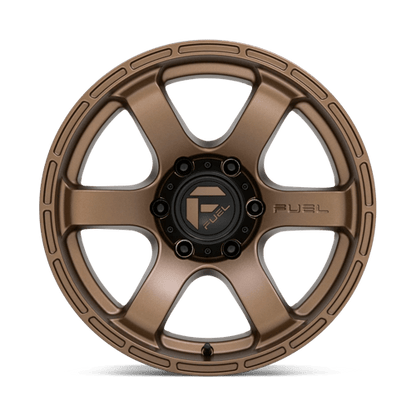 Fuel 1PC | D768 RUSH | 18.0x9.00 | 6X135 | 1 | MATTE BRONZE