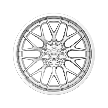 RIDLER 681 BRUSHED WITH POLISHED LIP | 22x10.5 | 5x120.65 | 10mm | 681-22161P