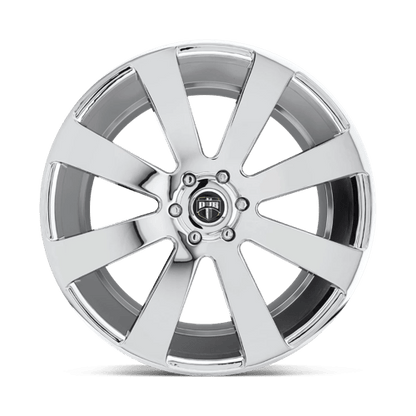 DUB 1PC | S131 8-BALL | 24.0x10.00 | 6X139.7 | 20 | CHROME PLATED