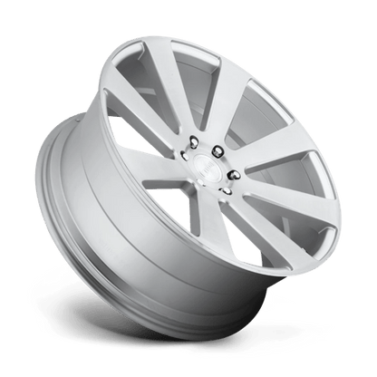 DUB 1PC | S213 8-BALL | 22.0x9.50 | 6X139.7 | 20 | GLOSS SILVER BRUSHED