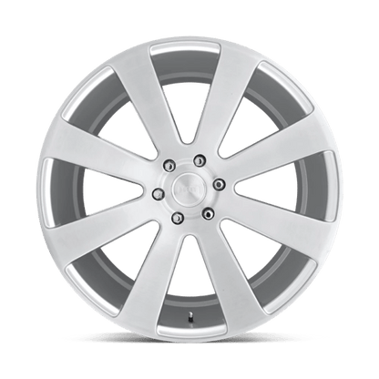 DUB 1PC | S213 8-BALL | 24.0x10.00 | 6X139.7 | 20 | GLOSS SILVER BRUSHED