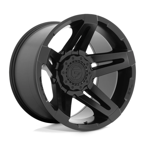 Fuel 1PC | D763 SFJ | 20.0x10.00 | 5X114.3/5X127 | -18 | MATTE BLACK
