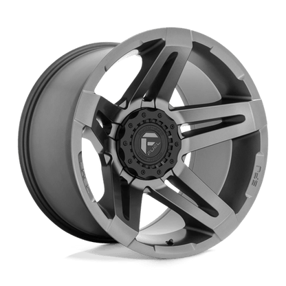 Fuel 1PC | D764 SFJ | 20.0x10.00 | 5X114.3/5X127 | -18 | MATTE GUNMETAL