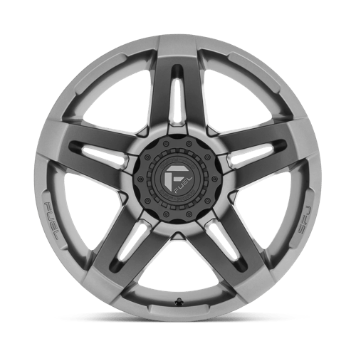 Fuel 1PC | D764 SFJ | 20.0x10.00 | 5X139.7/5X150 | -18 | MATTE GUNMETAL